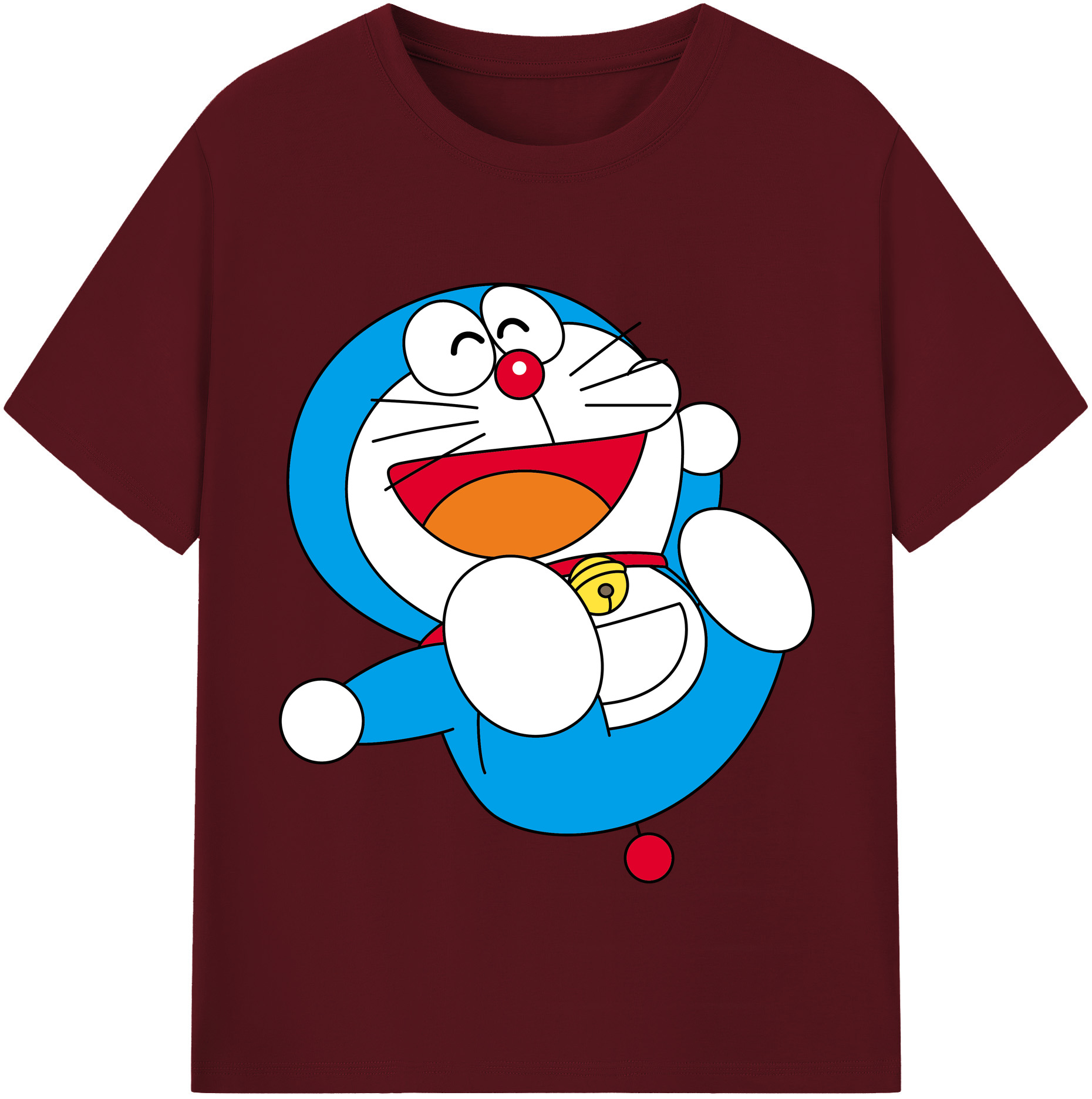 （画像用） ドラえもん Doraemon 綿100％半袖Tシャツ（フロントプリント）